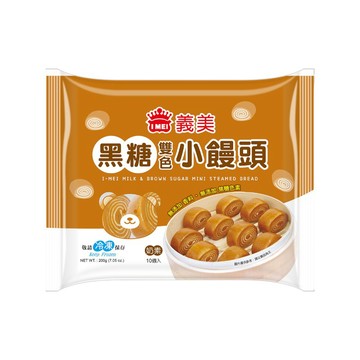 [家速配]義美黑糖雙色小饅頭