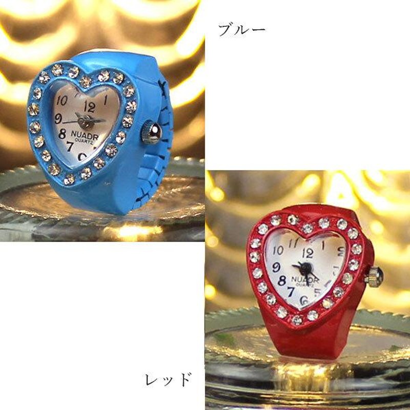 Memnon - メムノン memnon ♡ ハート型時計 リングウォッチ 指輪