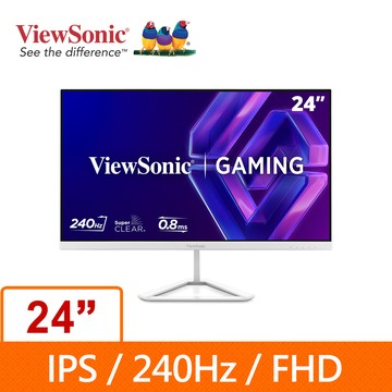 【蝦皮直營】優派ViewSonic VX24G30 24吋(白)FHD 電競螢幕 廠商直送