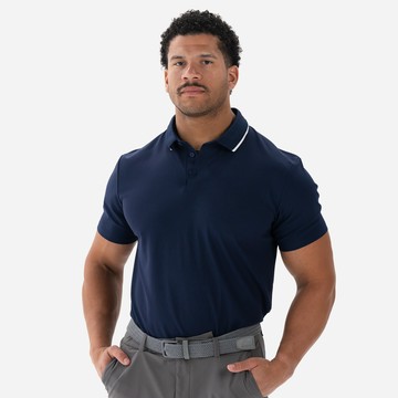 Performance Piqué Polo 藍