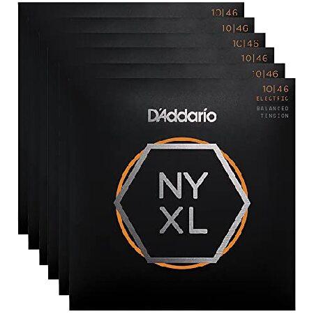 D'Addario NYXL エレキギター弦 バランスライト 10-46 (6パック)