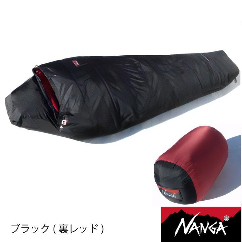 br>納期：2025/02/上旬<br>NANGA(ナンガ) オーロラ450DXオールブラック(ALL BLACK)レギュラー・ AUR450