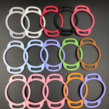 💥台灣出貨💥 圓形大直經水杯水壺硅膠圈掛繩卡扣飲料瓶揹帶扣彈性水壺圈軟膠圈