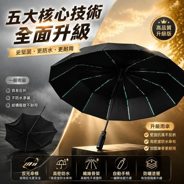 反向全自動晴雨傘 反向傘 加大加固折疊傘 德系環扣設計 男士太陽傘遮陽傘 女款防曬傘 晴雨兩用傘 折疊便攜小傘