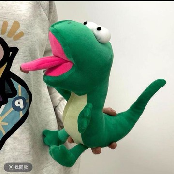 臺灣出🔥🔥蜥蜴湯姆玩偶可愛抽象吐舌頭公仔河狸變身計劃周邊高顏值毛絨玩具 蜥蜴湯姆玩偶 蜥蜴吐舌頭 可愛抽象 禮物