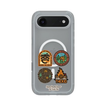 iPhone Air AirX 流變灰 - KID - 露營布章