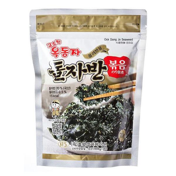 [玉童子] ジャバン岩海苔 味付海苔炒め  70g 味付けのりふりかけ 海苔 韓国海苔