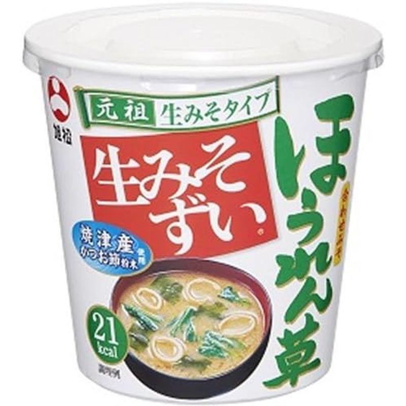 旭松食品 カップ 生みそずい 合わせ ほうれん草 15.1g×6個