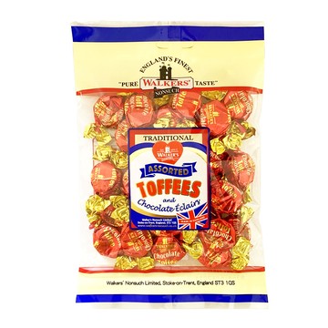 《WALKERS》英國威格巧克力太妃糖(250g)