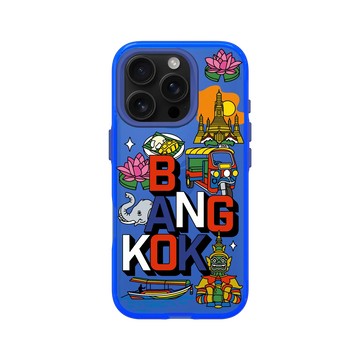 iPhone 16 Pro Clear 激光藍 - City Collection 城市系列 - 曼谷