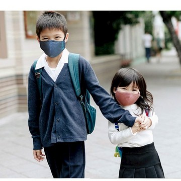 【淨對流】抗霾布織口罩 Basic款 兒童版 G1 粉桃