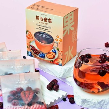 橘心蜜食 台灣特產在地水果乾 (草莓綜合果乾水)果乾水系列