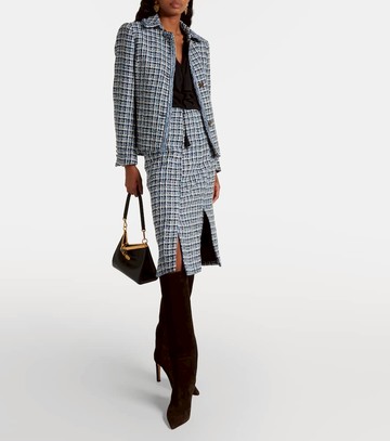Etro Cotton-blend tweed jacket