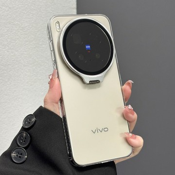 180° 開合 螺紋隱形鏡頭支架 冰晶高透 防摔殼 vivo X300Pro X300 護鏡手機殼 全包保護殼