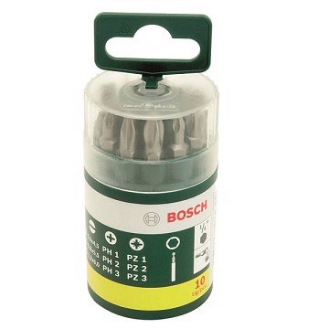 BOSCH 9 PCS 螺絲起子頭組