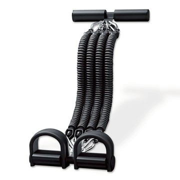 拉力器 腳蹬拉力器 多功能拉力器 肌群拉力繩 彈力繩 四管拉力器 多功能腳蹬拉力器 減肥腳踏拉繩