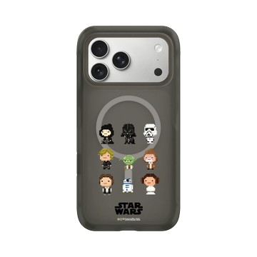 iPhone 17 Pro Max AirX 本質黑 - 迪士尼-星際大戰 Star Wars - 星際大戰 – Q版角色混合