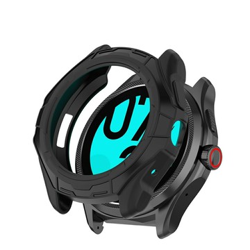 【半包保護殼】適用 Mobvoi Ticwatch Pro 5 Enduro 專用 手錶 鎧甲錶殼 防摔邊框 軟殼