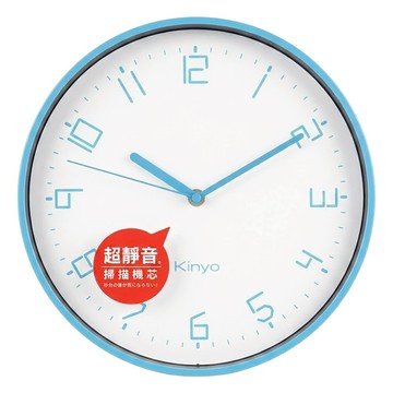 Kinyo 簡約北歐風掛鐘 CL195  1個  北歐風 多色