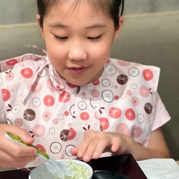 美美吃麵麺 防水装饰领围兜