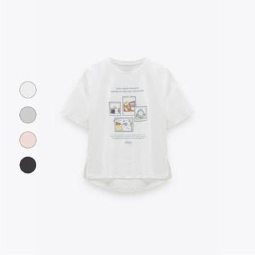 50% Fifty Percent｜胖胖出遊TEE【親子款】｜02661910001