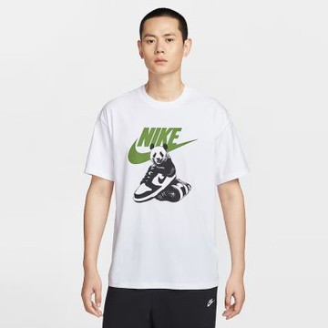 NIKE 短袖上衣 男 寬鬆版型 AS M NSW TEE FW MBR CNCT FA25 白 HQ9245-100