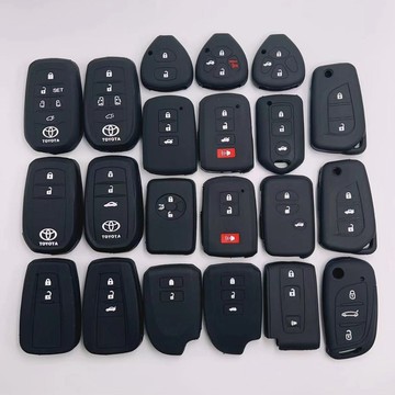 【車鑰匙保護套】【硅膠 防摔 全麵保護】TOYOTA鑰匙套 CAMRY 9代 鑰匙殼 豐田鑰匙套 9代CAMRY鑰匙套