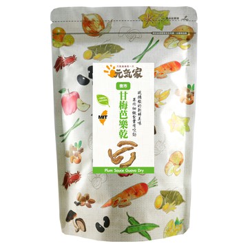 元氣家 夜市甘梅芭樂乾  200g  1包