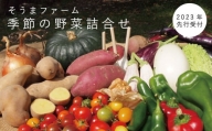  相馬ファーム季節の野菜詰め合わせ