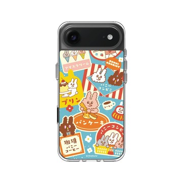 iPhone Air Clear Case（相機按鈕） 透明 - Bunni Konbiny - Bunni Konbiny 喫茶店