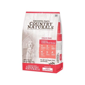 美國GRANDMA MAES梅亞奶奶鄉村天然寵糧-全齡犬L.I.D.低敏無穀牧野羊 4LBS/1.81KGX2包組