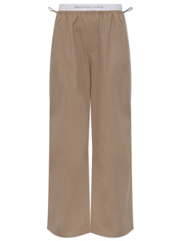 alexander wang double layer pants