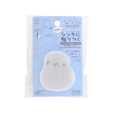 日常生活用品 長尾山雀黏貼式流理台清潔海綿 1st (JN0524)