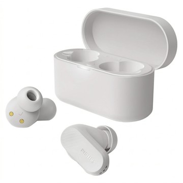PHILIPS 飛利浦 City系列 主動降噪真無線藍牙耳機  白色  TAT3509
