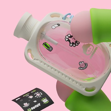 【免運】alljoint優僅運動水杯吸管塑料防摔水瓶