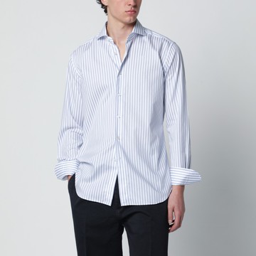 Travel Tailor Fit shirt white striped
