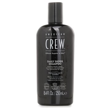 American Crew 美國隊員 Silver 日用洗髮露 250ml/8.4oz-金/銀髮洗髮精