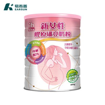 【易而善】新女性膠原纖亮奶粉 (800g/罐)