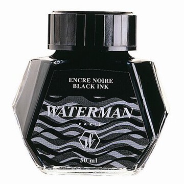 【文具通】WATERMAN 威迪文 瓶裝墨水 50ml 黑 出貨為12瓶裝 可混搭其他色系 WTM-W0110710【APP滿額下單10%點數(單一帳號最高5000點)】1/31止