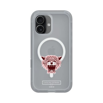 iPhone 17 AirX 流變灰 - Catalina Estrada - Pink Tiger Head