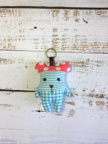 +點點紅帽+熊熊鑰匙圈