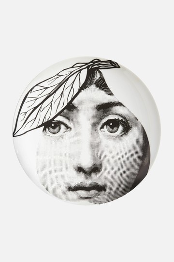 FORNASETTI Tema e Variazioni N° 24 porcelain wall plate Unisex