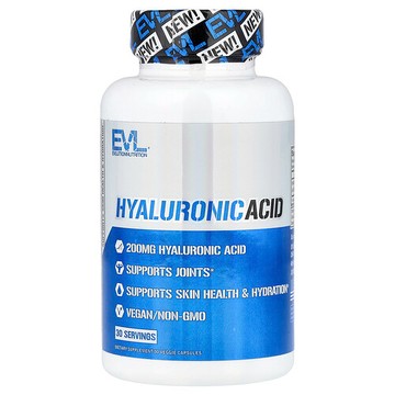 EVLution Nutrition, 透明質酸，200 毫克，30 粒素食膠囊