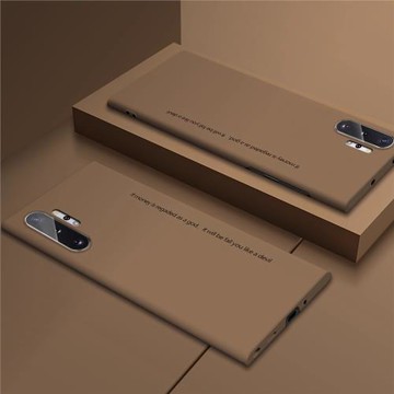 adko新款簡約硬殼適用于三星note10+手機殼男款親膚包邊超薄散熱外殼原創個性ins潮女十plus