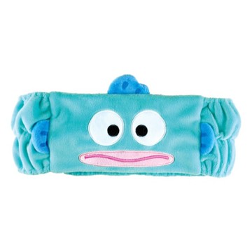 小禮堂 人魚漢頓 絨毛束髮帶 (藍大臉款) 4548626-146864