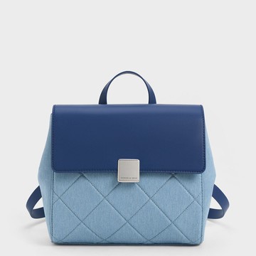 Lucy 菱格後背包