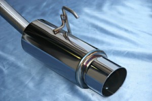 Bluefin ホンダ アクティトラック 砲弾型 マフラー