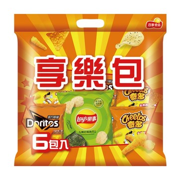 Lay's 百事 享樂包組合包 (138g/袋 內容隨機出貨 圖片僅供參考)