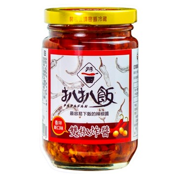扒扒飯 雙椒炸醬 香辣開胃  260g  1罐