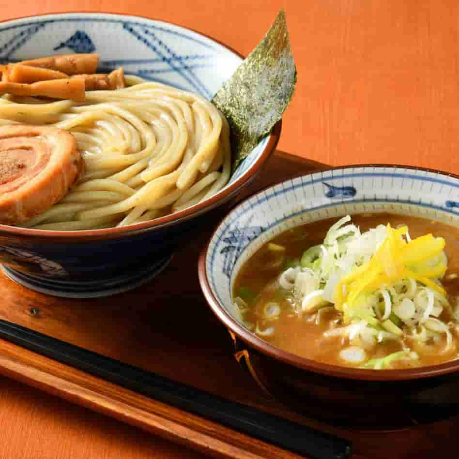 濃厚豚骨魚介極太 味噌つけ麺（チャーシュー入り）